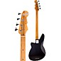 Reverend Decision P Roasted Maple Fingerboard Electric Bass Guitar Midnight Black