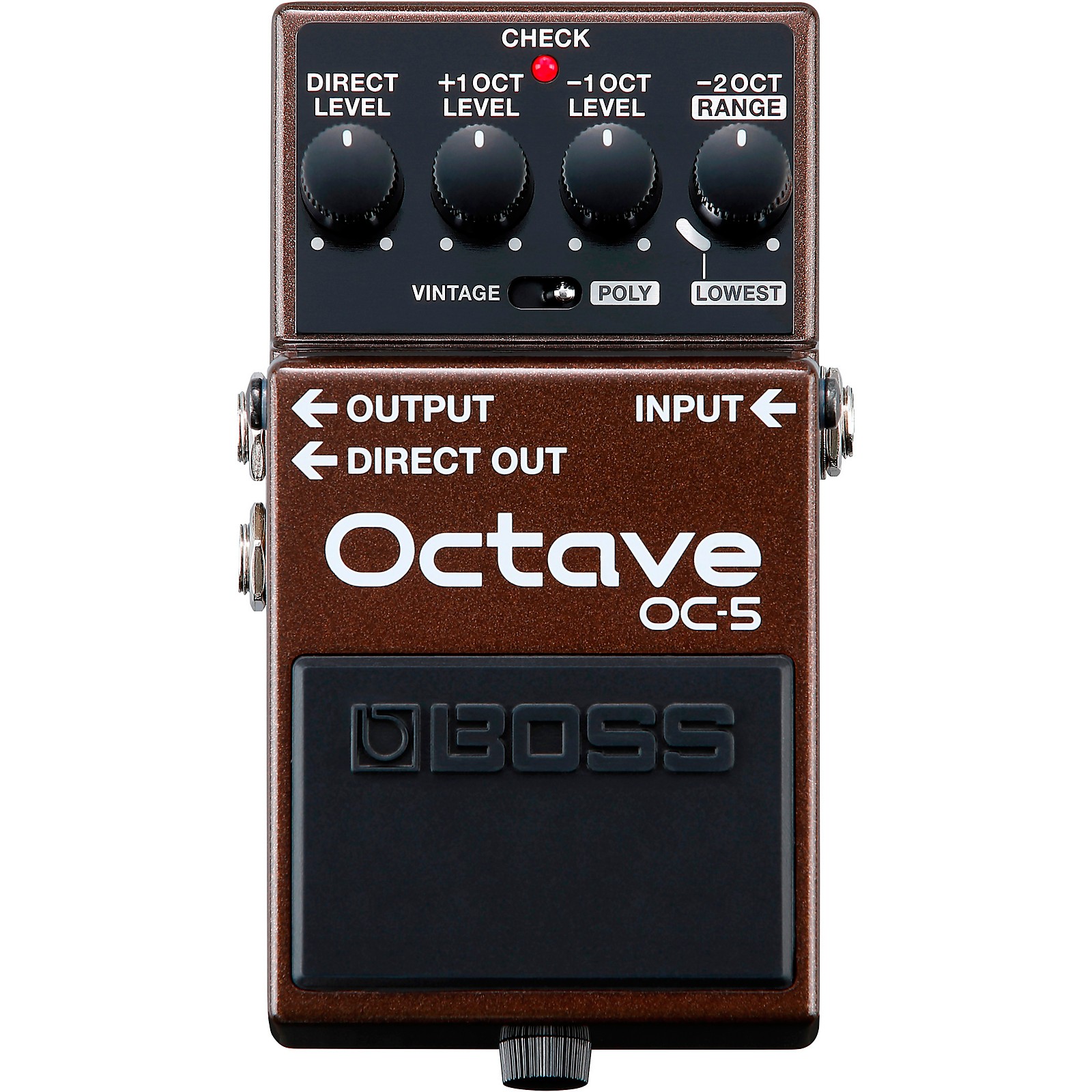 BOSS OC-5 Octave Pedal Black | Guitar Center