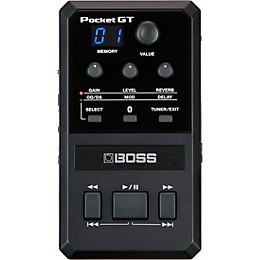 Open Box BOSS Pocket GT Amp & Effects Processor Level 1 Black