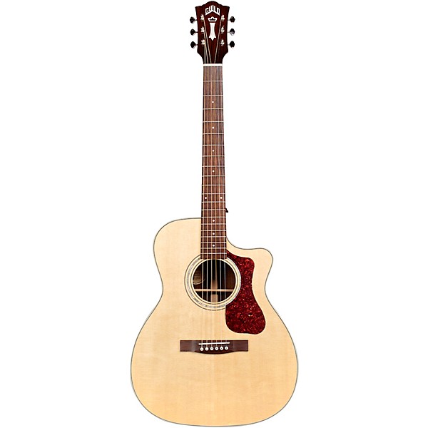 Guild OM-150CE Westerly Collection Orchestra Acoustic Guitar Natural