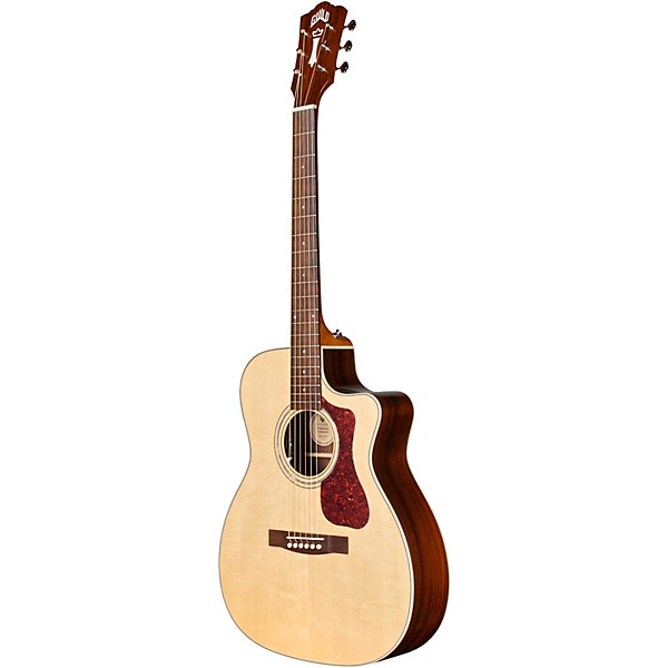 Guild OM-150CE Westerly Collection Orchestra Acoustic Guitar Natural