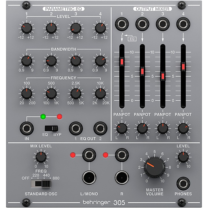 ギター Behringer CENTAUROVERDRIVE Behringer Centara Overdrive Pedal with EBS Flat Patch Cables