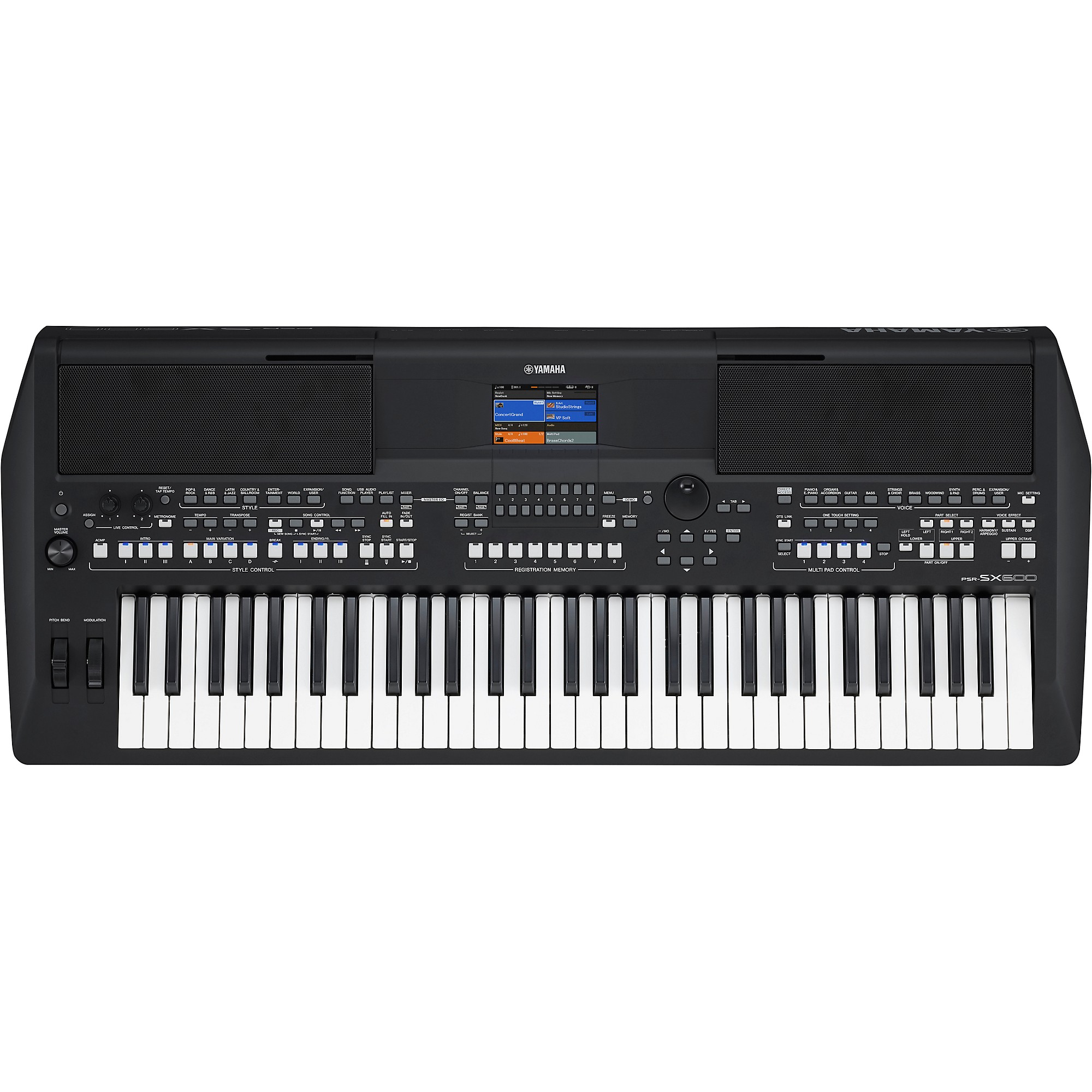 Yamaha PSR-SX600 61-Key Arranger Keyboard | Guitar Center