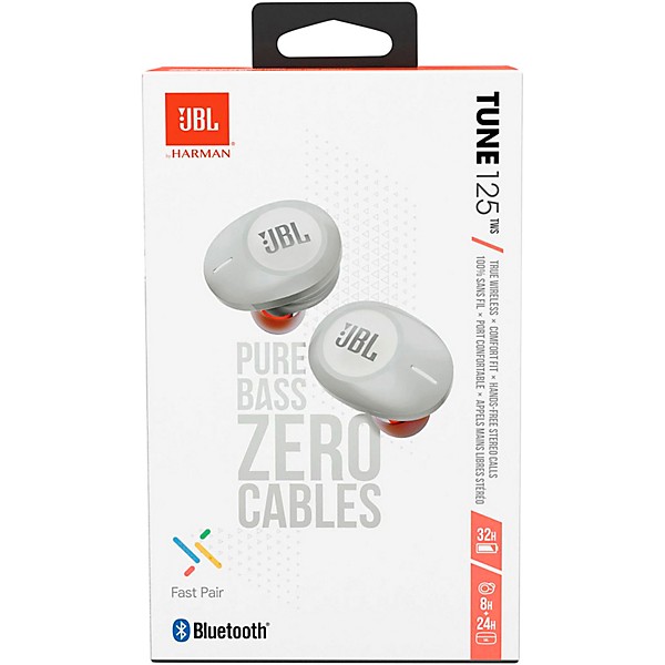 JBL TUNE 125TWS Wireless In-Ear Headphones White