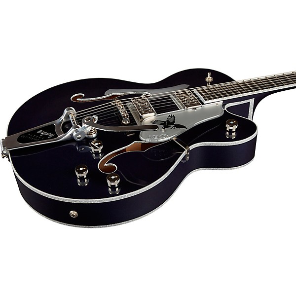 Gretsch Guitars G6136T-RR Rich Robinson Signature Falcon With Bigsby Raven's Breast Blue