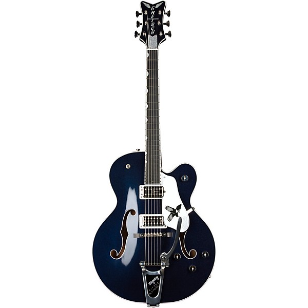 Gretsch Guitars G6136T-RR Rich Robinson Signature Falcon With Bigsby Raven's Breast Blue