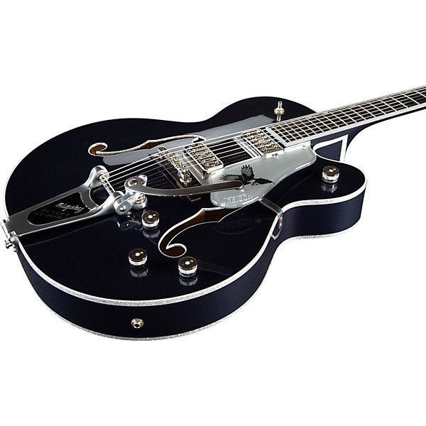 Gretsch Guitars G6136T-RR Rich Robinson Signature Falcon With Bigsby Raven's Breast Blue