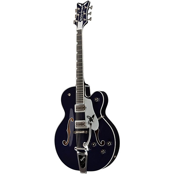 Gretsch Guitars G6136T-RR Rich Robinson Signature Falcon With Bigsby Raven's Breast Blue