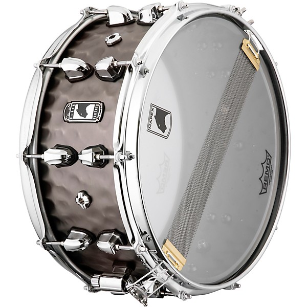 Mapex Black Panther Persuader Snare Drum 14 x 6.5 in. Hammered Brass Antique Nickel Plated