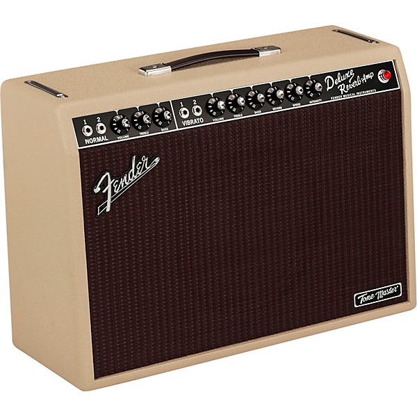 Open Box Fender Tone Master Deluxe Reverb 100W 1x12 Celestion NEO Creamback Level 1 Blonde