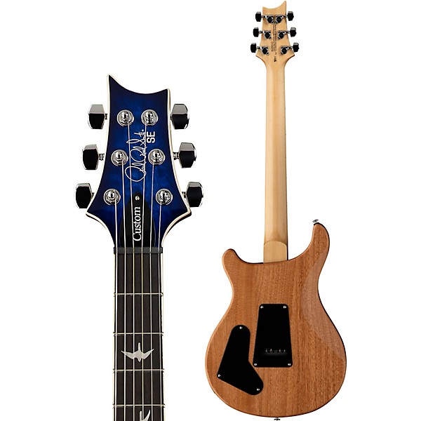 Open Box PRS SE Custom 22 Semi-Hollow Quilt-Top Limited-Run Electric Guitar Level 1 Faded Blue Burst