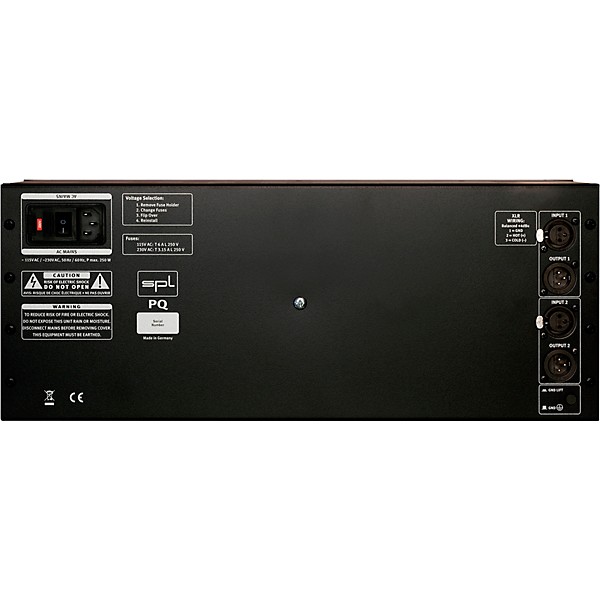 SPL PQ Mastering Equalizer Red