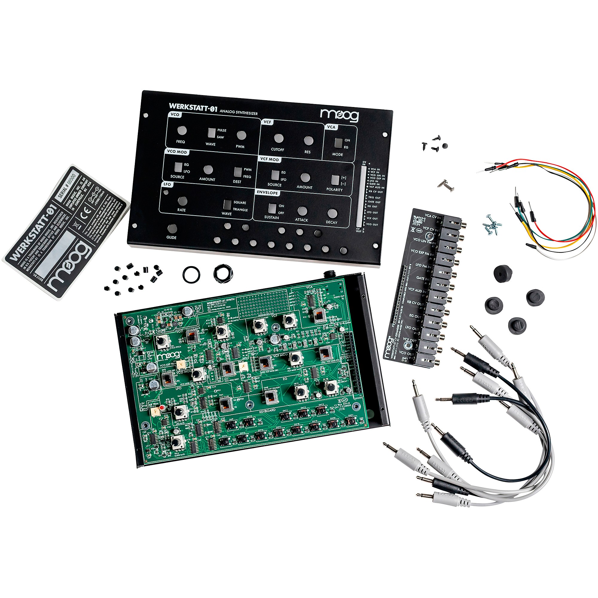 Moog Werkstatt-01 Analog Synth Kit and CV Expander