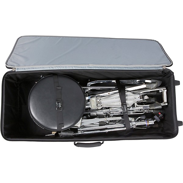 SKB Soft-Sided Mid-Size Drum Hardware Case w/Wheels Black