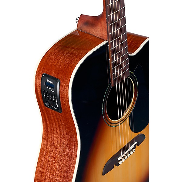 Alvarez Regent Series Dreadnought Cutaway Acoustic-Electric Guitar Sunburst
