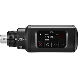 Shure AD3 Plug-On Wireless Transmitter Band X55 Shure AD3 Plug-On Wireless Transmitter Band G57