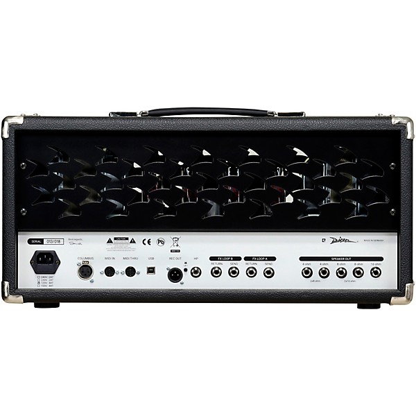 Open Box Diezel VHX 100W Tube Guitar Amp Head Level 2 Black 197881026455