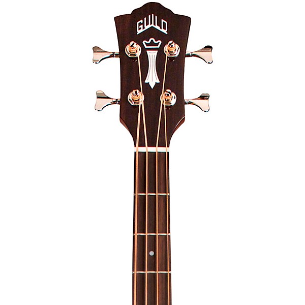 Guild B-140E Westerly Collection Jumbo Acoustic-Electric Bass Guitar Natural