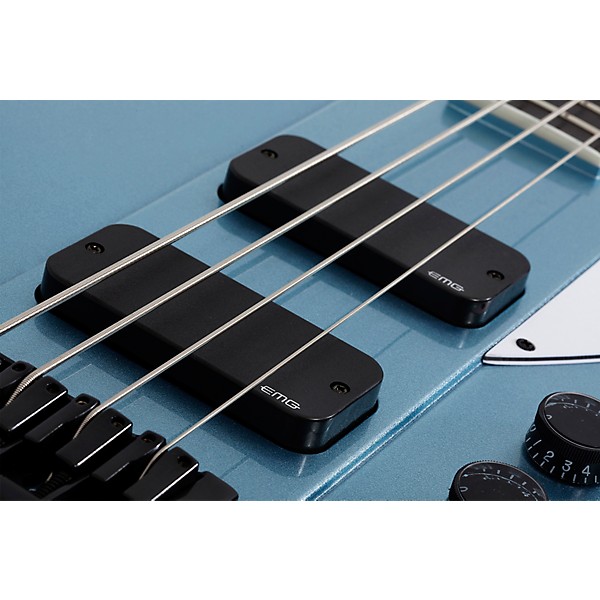 Schecter Guitar Research Ultra Bass 4-String Electric Bass Pelham Blue
