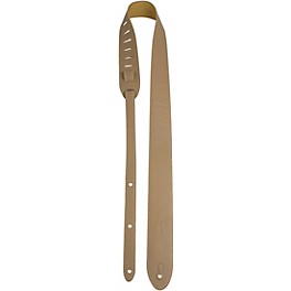 Perri's Leather Guitar Strap Dark Tan 2 in.