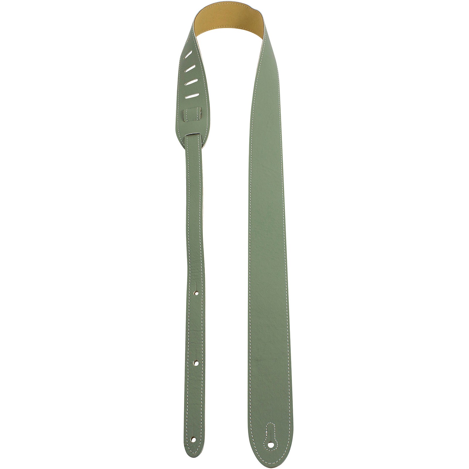 Perri's Leather Guitar Strap Sea Foam Green 2 in. Guitar Center