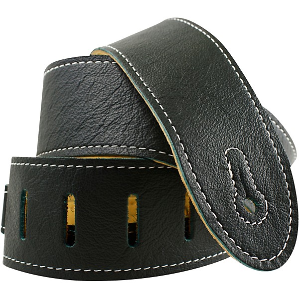 Perri's Leather Guitar Strap Forest Green 2 in.