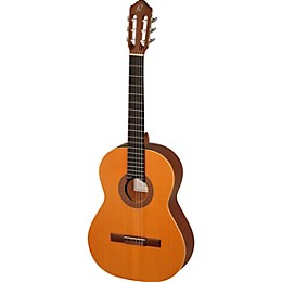 Ortega Traditional Series R180L Classical Guitar Satin Natural