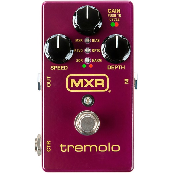 Open Box MXR Tremolo Effects Pedal Level 1 Purple