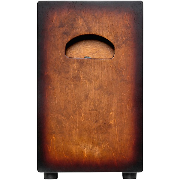 Stagg Cannon Cajon with Extra Bass Punch 12.2 in. Ebony Burst