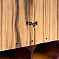 Stagg Cannon Cajon with Extra Bass Punch 12.2 in. Ebony Burst