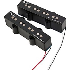 Fender Ultra Noiseless Vintage Jazz Bass V Pickups Black