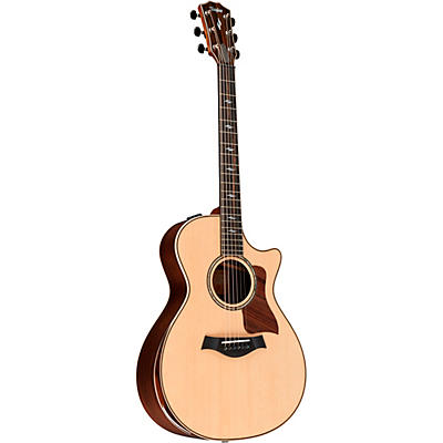 Taylor 812Ce V-Class Grand Concert Acoustic-Electric Guitar Natural for sale