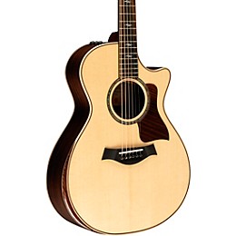 Taylor 812ce V-Class Grand Concert Acoustic-Electric Guitar Natural