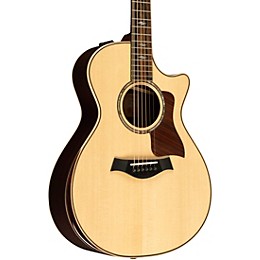 Taylor 812ce V-Class Grand Concert Acoustic-Electric Guitar Natural