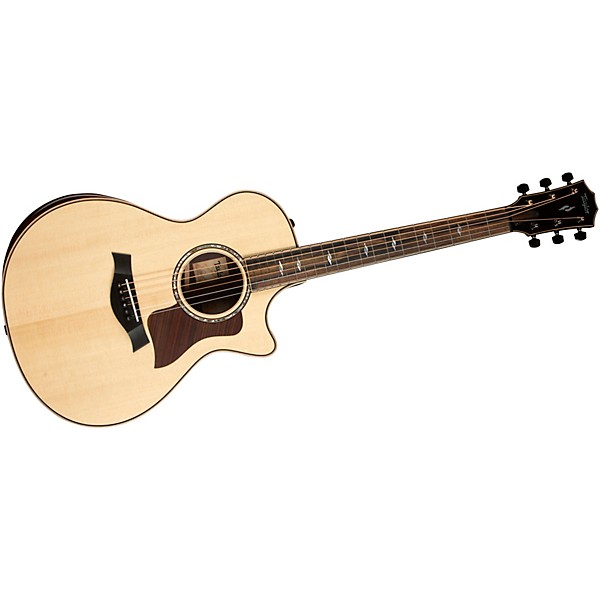 Taylor 812ce V-Class Grand Concert Acoustic-Electric Guitar Natural