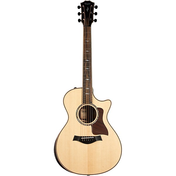 Taylor 812ce V-Class Grand Concert Acoustic-Electric Guitar Natural