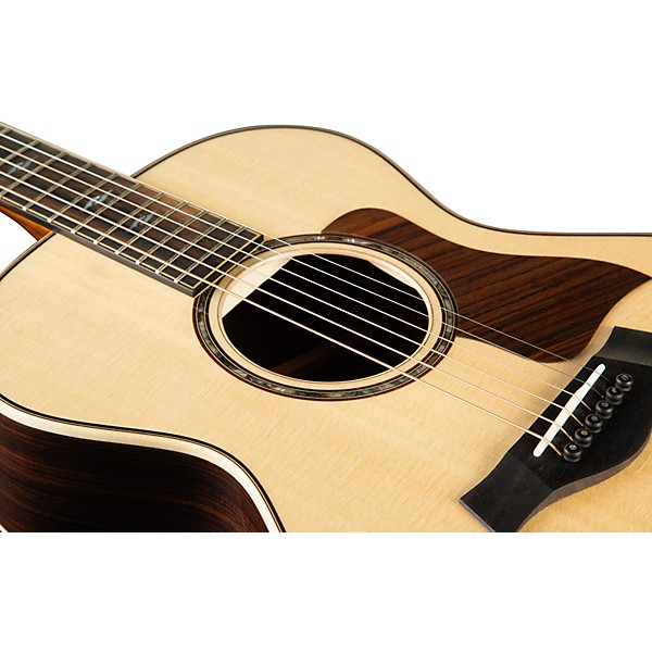 Taylor 812e V-Class Grand Concert Acoustic-Electric Guitar Natural