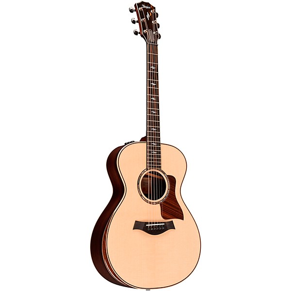 Taylor 812e V-Class Grand Concert Acoustic-Electric Guitar Natural