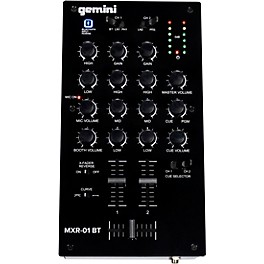 Gemini MXR-01BT 2 Channel Professional DJ Mixer With Bluetooth Input