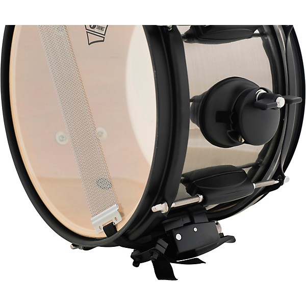 SJC Drums Slam Can Side Snare With Brushed Nickel Wrap 10 x 6 in.