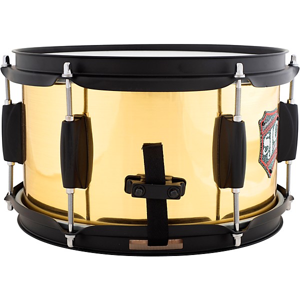 SJC Drums Jam Can Side Snare With Brushed Brass Wrap 10 x 6 in.