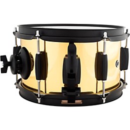 SJC Drums Jam Can Side Snare With Brushed Brass Wrap 10 x 6 in.