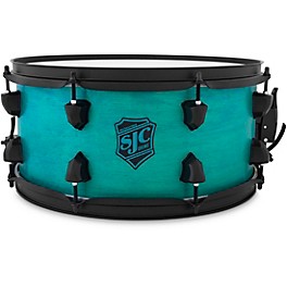 SJC Drums Pathfinder Snare Drum 14 x 6.5 in. Miami Teal Satin SJC Drums Pathfinder Snare Drum 14 x 6.5 in. Miami Teal Satin