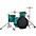 SJC Drums 3-Piece Pathfinder Shell Pack Fresno Red SJC Drums 3-Piece Pathfinder Shell Pack Miami Teal Satin