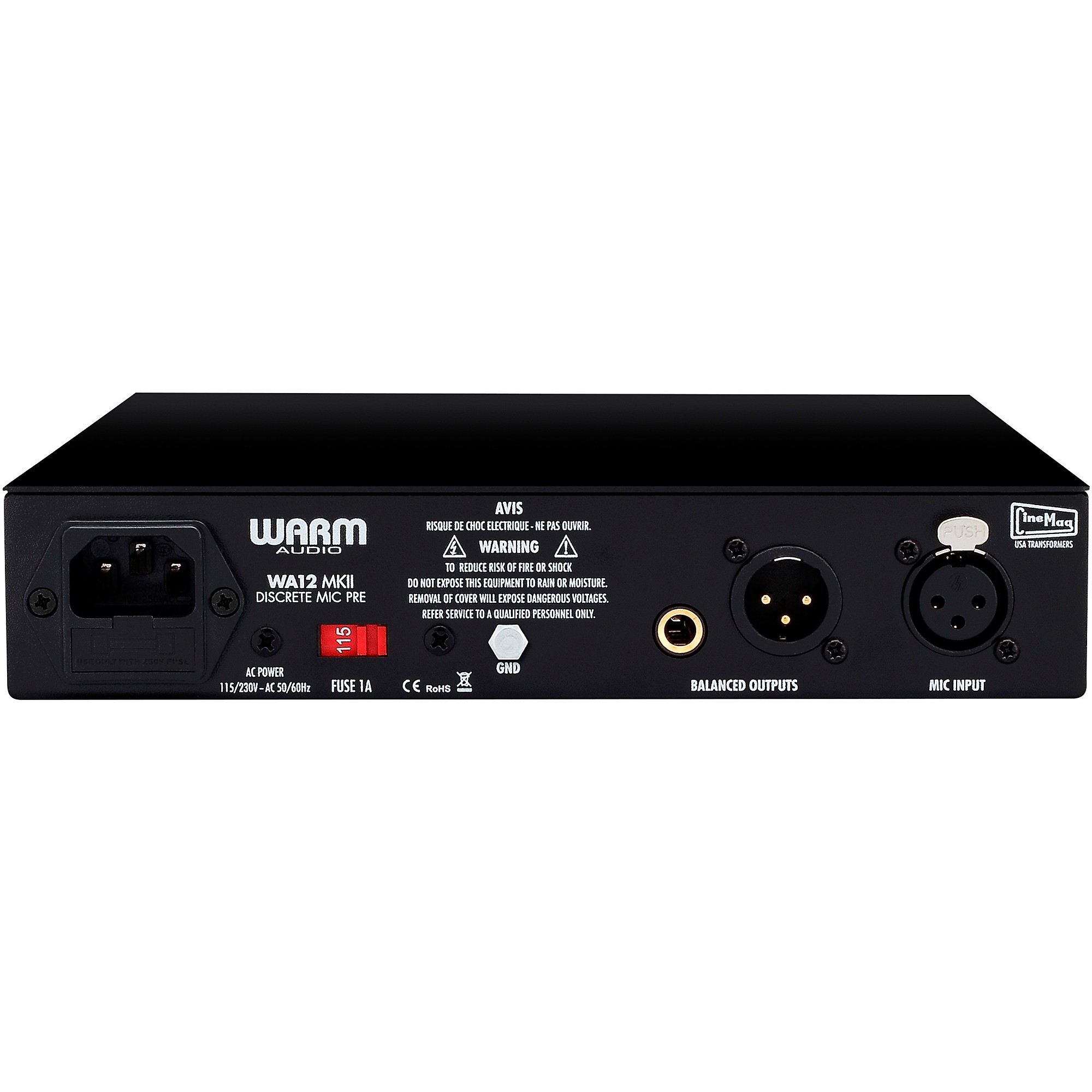 maaaah 様☆ warm audio WA12 MK2 black Warm Audio WA12 MKII Black – United States