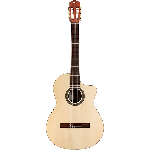 Cordoba C1M-CE Protege Cutaway Nylon-String Acoustic-Electric Classical Guitar Natural
