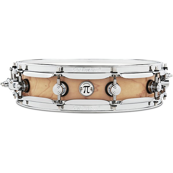 DW Collector's Series Pure Maple Pi Snare Drum With Chrome Hardware 14 x 3.14 in. Natural with Chrome Hardware