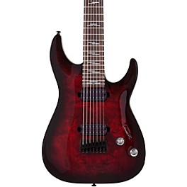 Schecter Guitar Research Omen Elite 7-Stri... Schecter Guitar Research Omen Elite 7-String Electric Guitar Black Cherry Burst