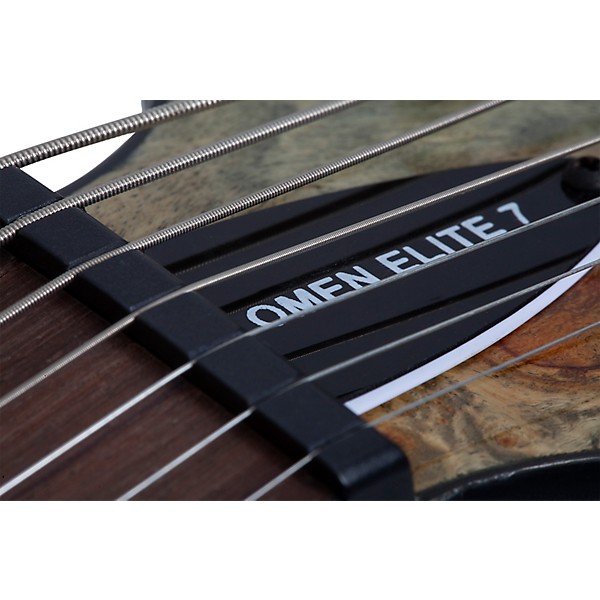 Schecter Guitar Research Omen Elite 7-String Electric Guitar Charcoal