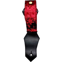 Get'm Get'm Rolling Stone Guitar Strap Burgundy Crush... Get'm Get'm Rolling Stone Guitar Strap Burgundy Crushed Velvet 2 in.